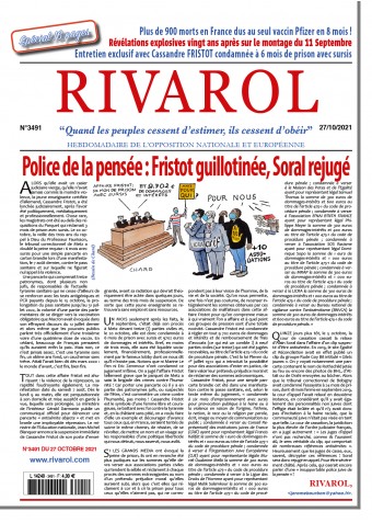 Rivarol n°3491 du 27/10/2021
