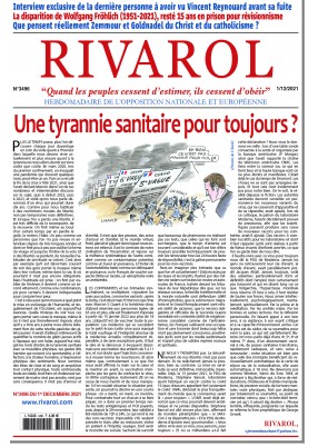 Dernier numéro Rivarol