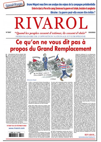 Rivarol n°3507 du 23/2/2022