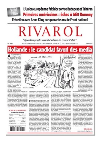 Rivarol n°3031 version numérique (PDF)