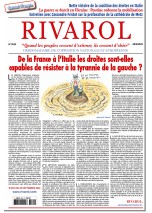 Rivarol n°3534 du 28/9/2022