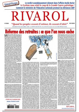 Rivarol n°3550 du 23/1/2023