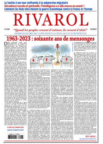 Rivarol n°3556 du 8/3/2023