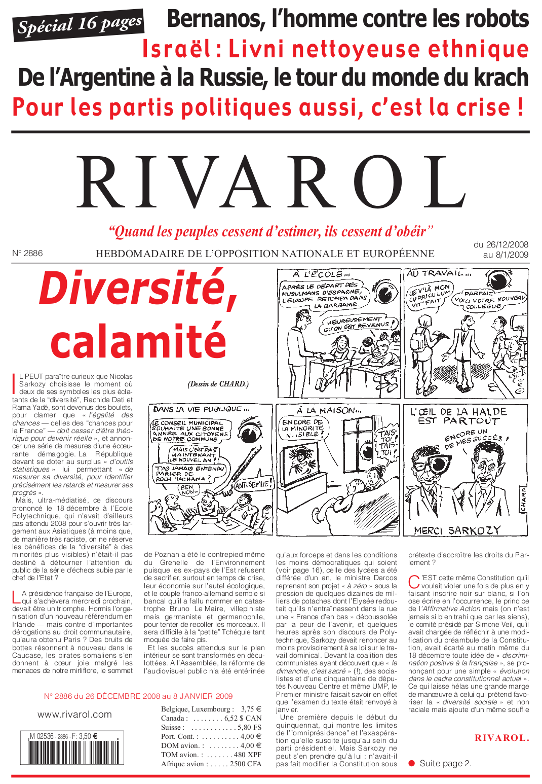 Rivarol n°2886 version numérique (PDF)