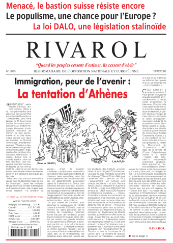 Rivarol n°2885 version numérique (PDF)