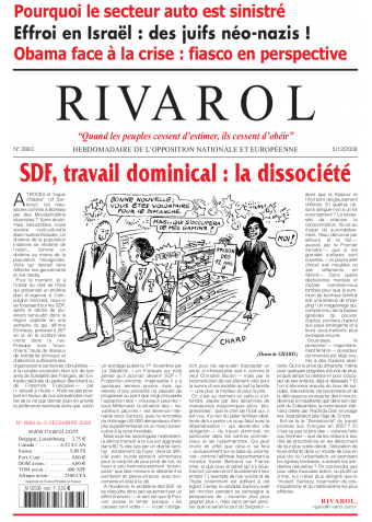 Rivarol n°2883 version numérique (PDF)