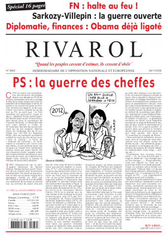 Rivarol n°2882 version numérique (PDF)