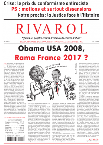 Rivarol n°2879 version numérique (PDF)