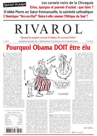 Rivarol n°2878 version numérique (PDF)
