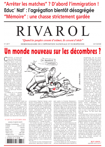 Rivarol n°2877 version numérique (PDF)