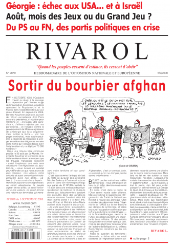 Rivarol n°2870 version numérique (PDF)