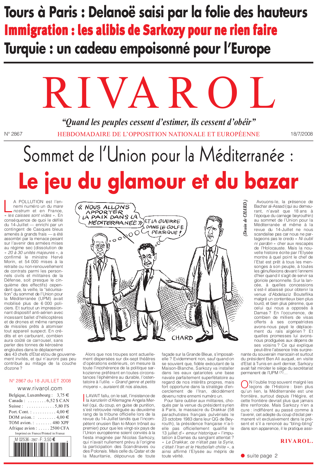 Rivarol n°2867 version numérique (PDF)