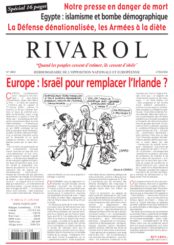 Rivarol n°2864 version numérique (PDF)