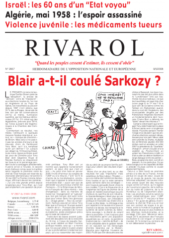 Rivarol n°2857 version numérique (PDF)