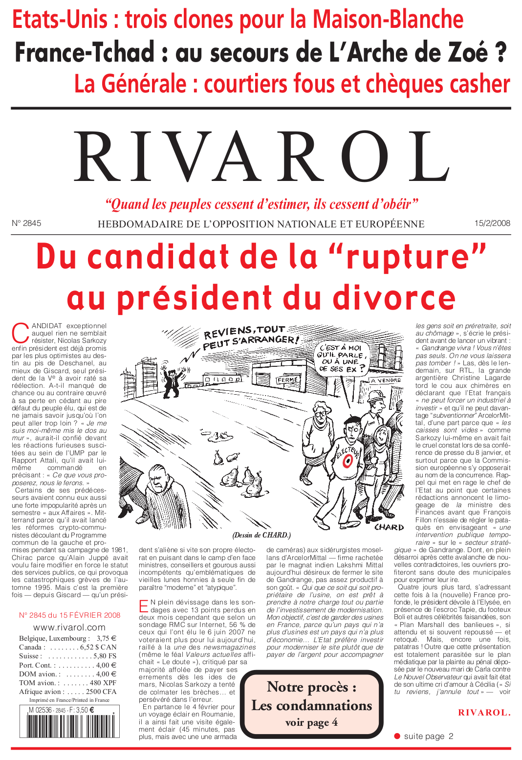 Rivarol n°2845 version numérique (PDF)