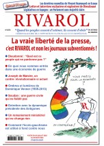 Rivarol n°3576 du 26/7 au...