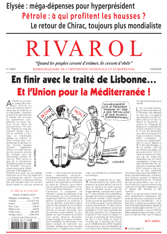 Rivarol n°2863 version numérique (PDF)