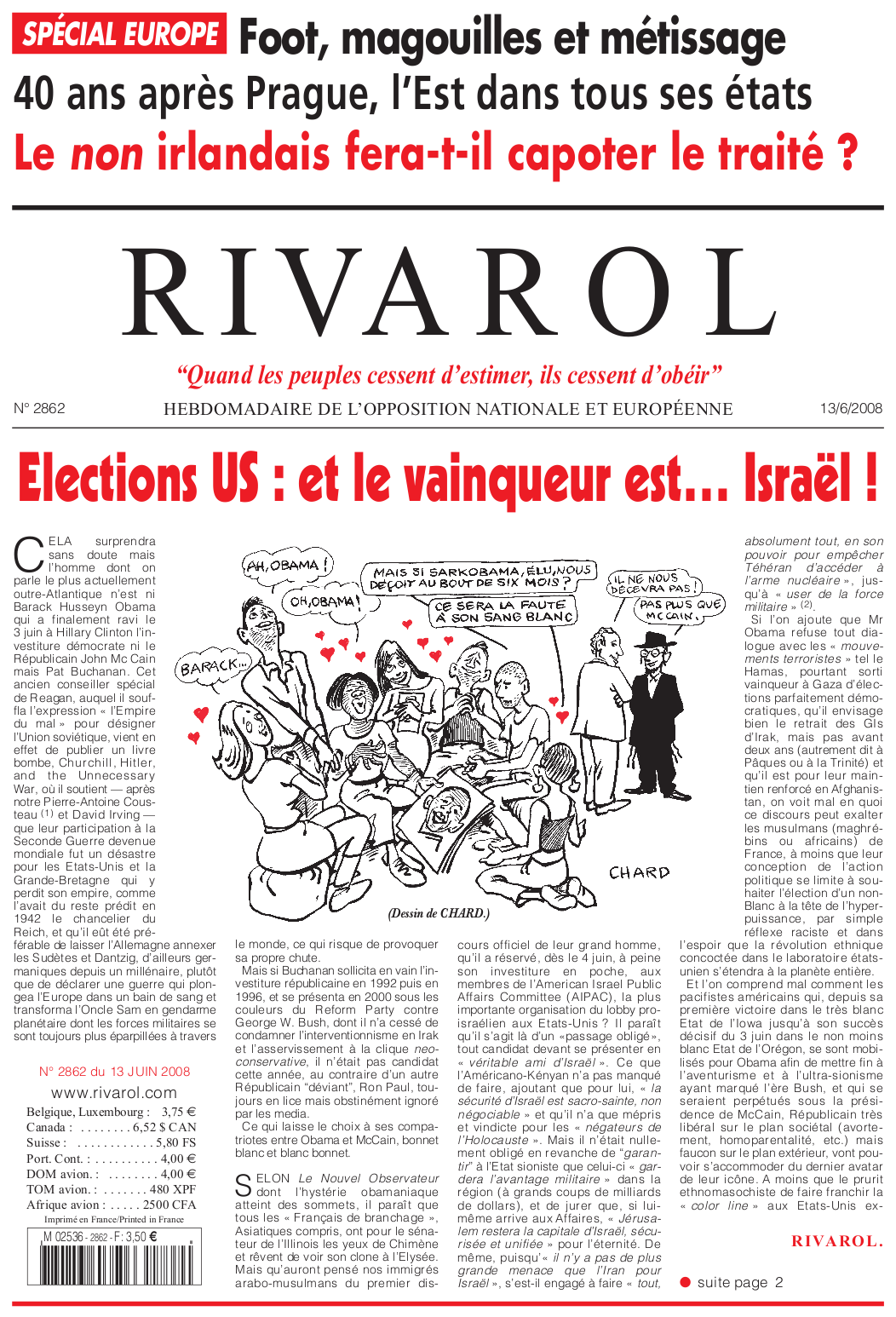 Rivarol n°2862 version numérique (PDF)
