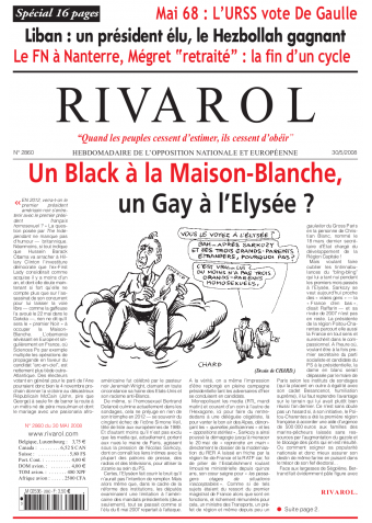 Rivarol n°2860 version numérique (PDF)