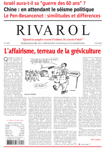 Rivarol n°2859 version numérique (PDF)