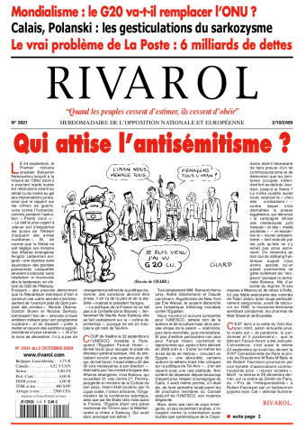Rivarol n°2921 version numérique (PDF)