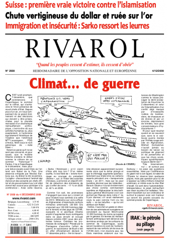 Rivarol n°2930 version numérique (PDF)