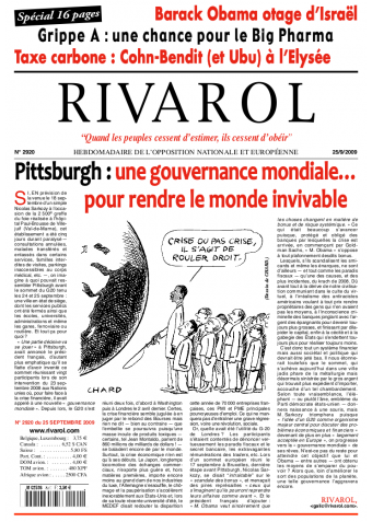 Rivarol n°2920 version numérique (PDF)