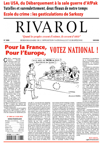 Rivarol n°2908 version numérique (PDF)
