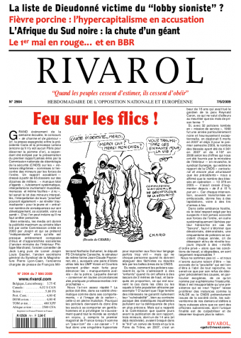 Rivarol n°2904 version numérique (PDF)