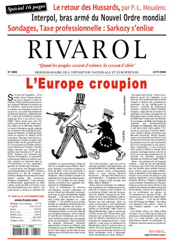 Rivarol n°2929 version numérique (PDF)