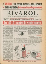 RIVAROL N°1825 du 6 juin...