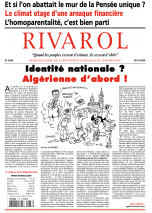 Rivarol n°2928 version numérique (PDF)