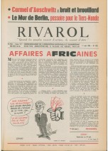 RIVAROL N°1833 du 1er aout...