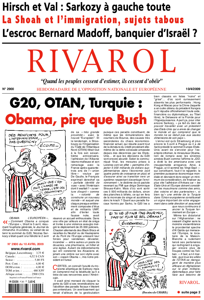 Rivarol n°2900 version numérique (PDF)