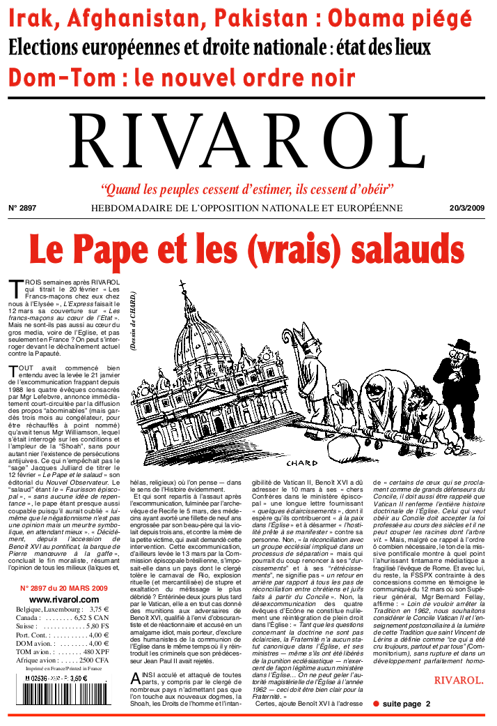 Rivarol n°2897 version numérique (PDF)