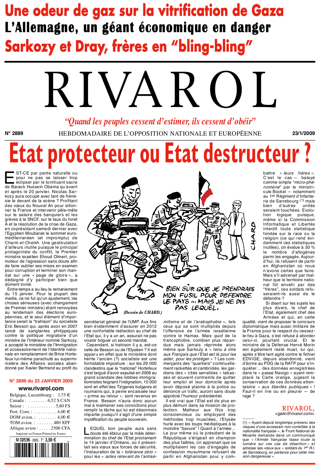 Rivarol n°2889 version numérique (PDF)