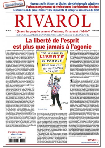 Rivarol n°3611 du 24/4/2024