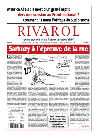 Rivarol n°2970 version numérique (PDF)
