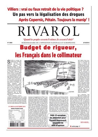 Rivarol n°2969 version numérique (PDF)