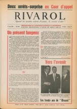 RIVAROL N°1566 du 12 mars...