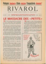 RIVAROL N°1570 du 9 avril...