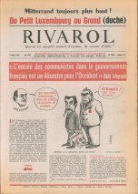 RIVAROL N°1582 du 2 juillet...