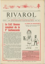 RIVAROL N°1586 du 30...