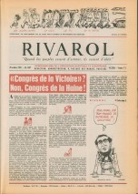 RIVAROL N°1597 du 29...