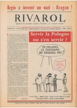 RIVAROL N°1605 du 24...