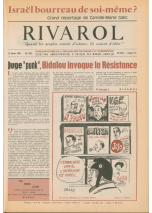 RIVAROL N°1562 du 12...