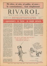 RIVAROL N°1508 du 17...