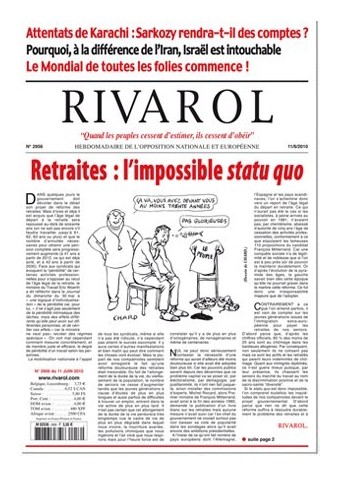 Rivarol n°2956 version numérique (PDF)