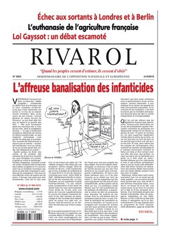 Rivarol n°2953 version numérique (PDF)