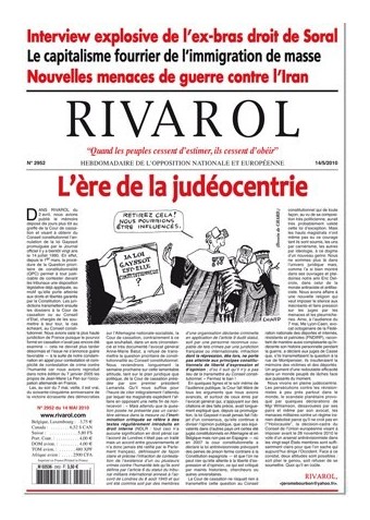 Rivarol n°2952 version numérique (PDF)